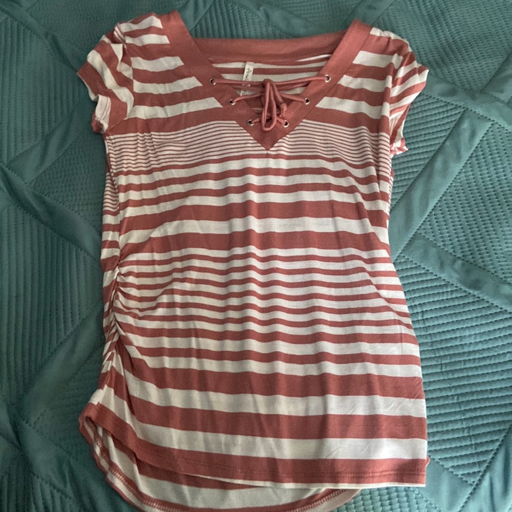 Lightweight Burnt Tan Laced Shirt